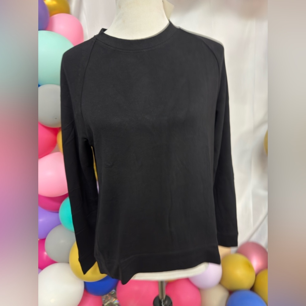 Lou & Grey SignatureSoft Black Long Sleeve Top XS NWT‎ Nordstrom
